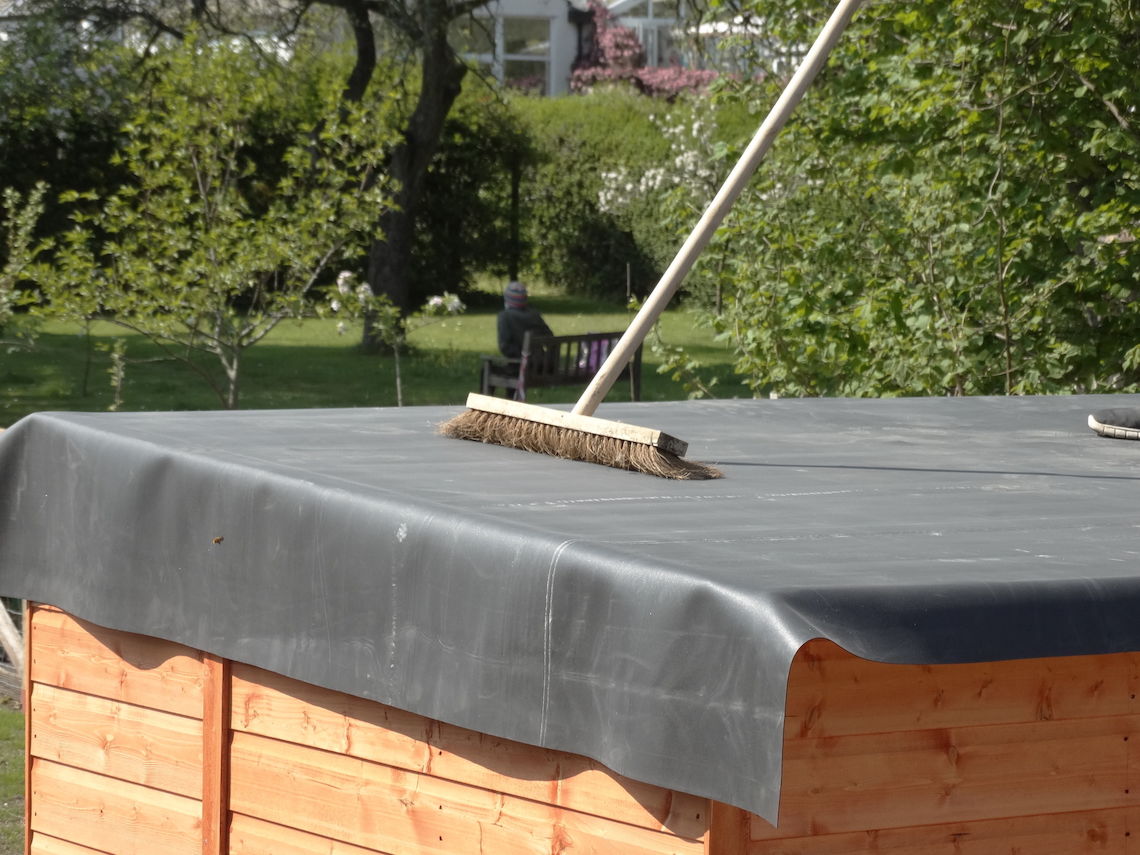 EPDM For your Shed Roof